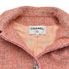 シャネル CHANEL ツイードジャケット P76681 ピンク ポリエステル レディース その他アウター