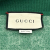 グッチ GUCCI GG総柄ノーカラーニットコート 599263 グリーン ウール レディース その他アウター