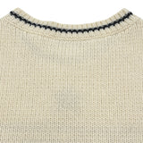 クリスチャン・ディオール Christian Dior シグネチャーロゴカシミヤ 半袖ニットトップス 154S09AM305 アイボリー カシミヤ レディース ニット