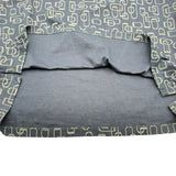 エルメス HERMES 総柄プリントTシャツ H55792HA ネイビー コットン メンズ 半袖Ｔシャツ