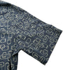 エルメス HERMES 総柄プリントTシャツ H55792HA ネイビー コットン メンズ 半袖Ｔシャツ
