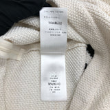 クリスチャン・ディオール Christian Dior MARINIERE ミディスカート 414J14AM647 ホワイト コットン レディース スカート