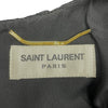 サンローラン SAINT LAURENT ショートスリーブレースワンピース 484797 ブラック コットン レディース ワンピース
