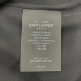 サンローラン SAINT LAURENT ショートスリーブレースワンピース 484797 ブラック コットン レディース ワンピース