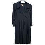 バーバリーロンドン BURBERRY LONDON シルクトレンチワンピース 4015556 ブラック シルク レディース ワンピース