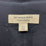 バーバリーロンドン BURBERRY LONDON シルクトレンチワンピース 4015556 ブラック シルク レディース ワンピース