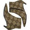 グッチ GUCCI x BALENCIAGA サイドジップブーツ 676555 ベージュ レディース ブーツ