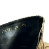 グッチ GUCCI x BALENCIAGA サイドジップブーツ 676555 ベージュ レディース ブーツ