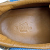 エルメス HERMES クイックデニム切替ローカットスニーカー ブルー デニム レディース スニーカー