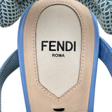 フェンディ FENDI COLIBRI ヒールパンプス ブルー メッシュ レディース パンプス
