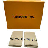 ルイ・ヴィトン LOUIS VUITTON ランアウェイラインローカットスニーカー ブラウン レザー メンズ スニーカー