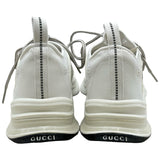 グッチ GUCCI GUCCI RUN ローカットスニーカー 680893 ホワイト テクニカル ニット ファブリック メンズ スニーカー