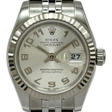 ロレックス ROLEX デイトジャスト26 コンセントリック 179174 シルバー ホワイトゴールド/ステンレススチール 自動巻き レディース 腕時計