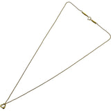 ティファニー TIFFANY＆CO オープンハートネックレス エクストラミニ ゴールド Au750 ジュエリー