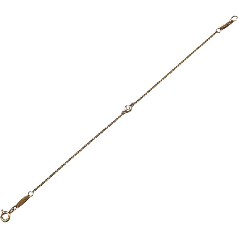 ティファニー TIFFANY＆CO バイザヤードブレスレット ピンクゴールド