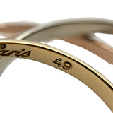 カルティエ Cartier トリニティリング SM ゴールド/ピンクゴールド/ホワイトゴールド 750 ジュエリー