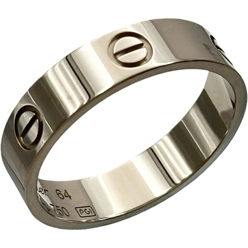 カルティエ Cartier ラブリング ホワイトゴールド Au750 ジュエリー