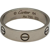 カルティエ Cartier ラブリング ホワイトゴールド Au750 ジュエリー