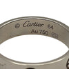 カルティエ Cartier ラブリング ホワイトゴールド Au750 ジュエリー