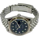ロレックス ROLEX デイトジャスト41 126334G ブライトブルー ホワイトゴールド/ステンレススチール 自動巻き メンズ 腕時計