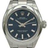 ロレックス ROLEX オイスターパーペチュアル28 276200 ブルー ステンレススチール 自動巻き レディース 腕時計