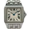 カルティエ Cartier サントス ドゥ モワゼル SM W25064Z5 アイボリー ステンレススチール クオーツ レディース 腕時計