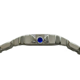 カルティエ Cartier サントス ドゥ モワゼル SM W25064Z5 アイボリー ステンレススチール クオーツ レディース 腕時計