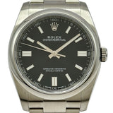 ロレックス ROLEX オイスターパーペチュアル36 116000 ブラック ステンレススチール 自動巻き メンズ 腕時計