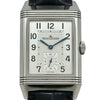 ジャガー・ルクルト JAEGER-LE COULTRE レベルソ クラシック ラージ デュオ スモールセコンド Q3848422(215.8.D4) シルバー ステンレススチール 手巻き メンズ 腕時計