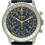 ブライトリング BREITLING ナビタイマー メカニック 日本400本限定 A120BNMFBA(A11022.1) ブラック ステンレススチール 手巻き メンズ 腕時計