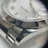 ロレックス ROLEX デイトジャスト41 126300 ホワイト ステンレススチール メンズ 腕時計