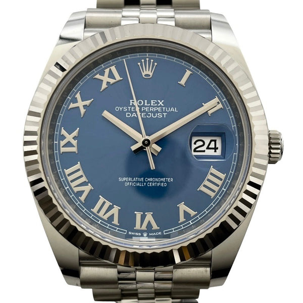 ロレックス ROLEX デイトジャスト41 アズーロブルー 126334 アズーロ