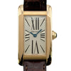 カルティエ Cartier タンクアメリカン SM W2607056 アイボリー ピンクゴールド クオーツ レディース 腕時計