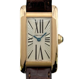 カルティエ Cartier タンクアメリカン SM W2607056 アイボリー ピンクゴールド クオーツ レディース 腕時計