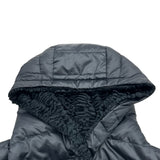 S Max Mara リバーシブルダウンロングジャケット 94861656 ネイビー ナイロン レディース その他アウター