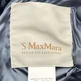 S Max Mara リバーシブルダウンロングジャケット 94861656 ネイビー ナイロン レディース その他アウター