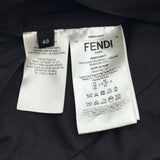 フェンディ FENDI Fロゴジップ ナイロンカーゴパンツ FB0824 ブラック ナイロン メンズ カーゴパンツ