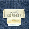 エルメス HERMES ウールニットセーター ネイビー ウール メンズ セーター