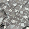 ルイ・ヴィトン LOUIS VUITTON ×草間彌生 モノグラムナイロンカーゴパンツ HOP30W ブラック ナイロン メンズ カーゴパンツ