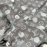 ルイ・ヴィトン LOUIS VUITTON ×草間彌生 モノグラムナイロンカーゴパンツ HOP30W ブラック ナイロン メンズ カーゴパンツ