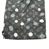 ルイ・ヴィトン LOUIS VUITTON ×草間彌生 モノグラムナイロンカーゴパンツ HOP30W ブラック ナイロン メンズ カーゴパンツ