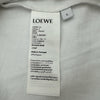 ロエベ LOEWE ロゴ刺繍半袖Tシャツ H526Y22XDE ホワイト コットン メンズ 半袖Ｔシャツ