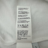 ロエベ LOEWE ロゴ刺繍半袖Tシャツ H526Y22XDE ホワイト コットン メンズ 半袖Ｔシャツ