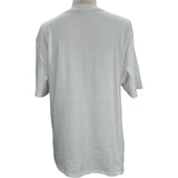 ロエベ LOEWE ロゴ刺繍半袖Tシャツ H526Y22XDE ホワイト コットン メンズ 半袖Ｔシャツ
