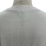 ロエベ LOEWE ロゴ刺繍半袖Tシャツ H526Y22XDE ホワイト コットン メンズ 半袖Ｔシャツ
