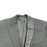 クリスチャン・ディオール Christian Dior オブリークアシンメトリー ジャケット＆パンツセットアップ 033C228B4739 ブラック ウール メンズ セットアップ