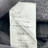 クリスチャン・ディオール Christian Dior オブリークアシンメトリー ジャケット＆パンツセットアップ 033C228B4739 ブラック ウール メンズ セットアップ