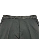 クリスチャン・ディオール Christian Dior オブリークアシンメトリー ジャケット＆パンツセットアップ 033C228B4739 ブラック ウール メンズ セットアップ