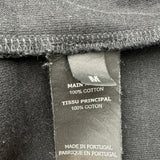 ヴェトモン VETEMENTS フロントロゴプリント半袖Tシャツ ブラック コットン メンズ 半袖Ｔシャツ