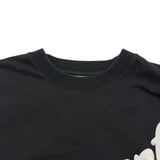 ヴェトモン VETEMENTS フロントロゴプリント半袖Tシャツ ブラック コットン メンズ 半袖Ｔシャツ